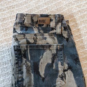 Paige Edgemont Skinny Jeans, Camo